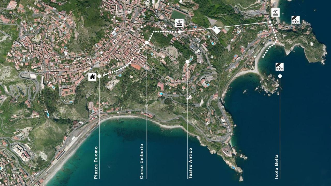 Casa San Domenico Leilighet Taormina Eksteriør bilde